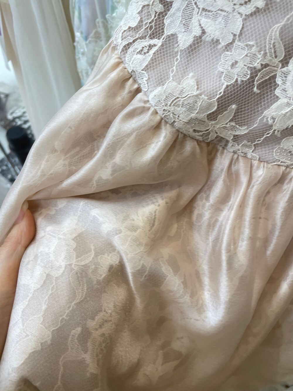 The Rose Jacquard Cinched-Waist Midi Dress