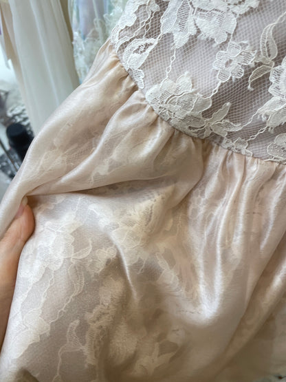 The Rose Jacquard Cinched-Waist Midi Dress