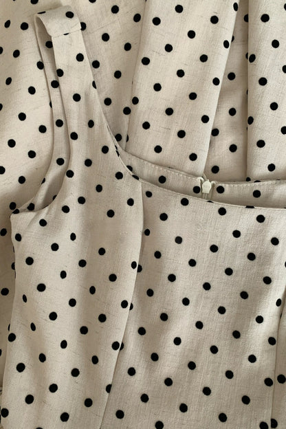 The French Polka Dot Maxi Dress
