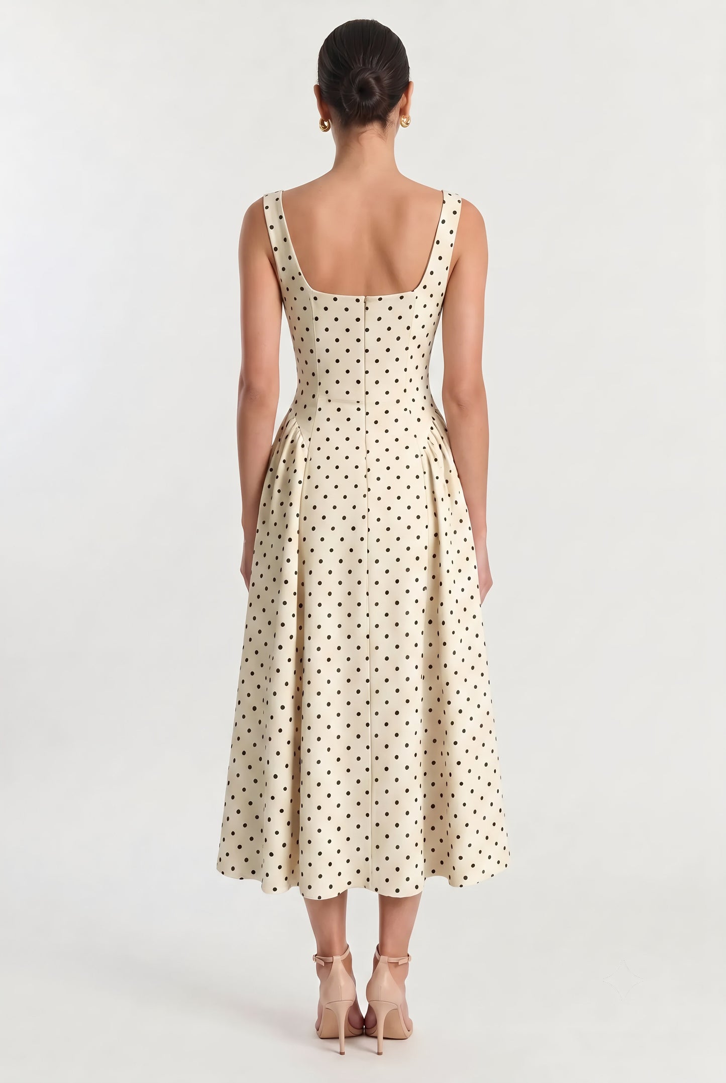 The French Polka Dot Maxi Dress